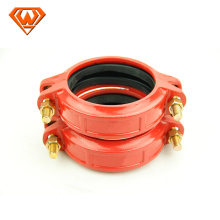 grooved flexible coupling with bolt and rubber